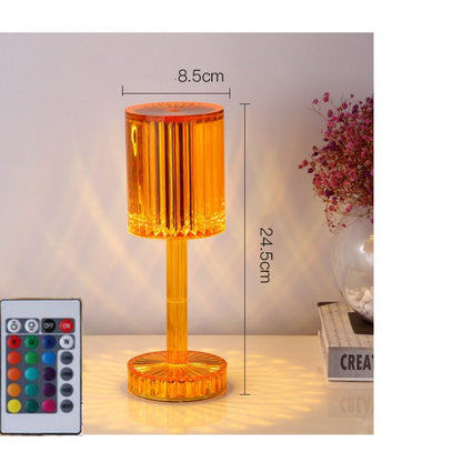 New Crystal Table Lamp by Velora