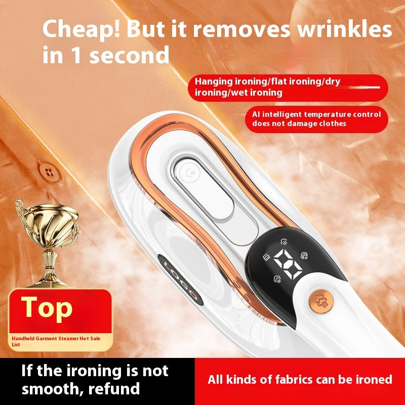 Portable Rotatable Steam Iron by Velora