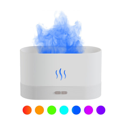 Aroma Diffuser With Flame Light Mist  by Velora